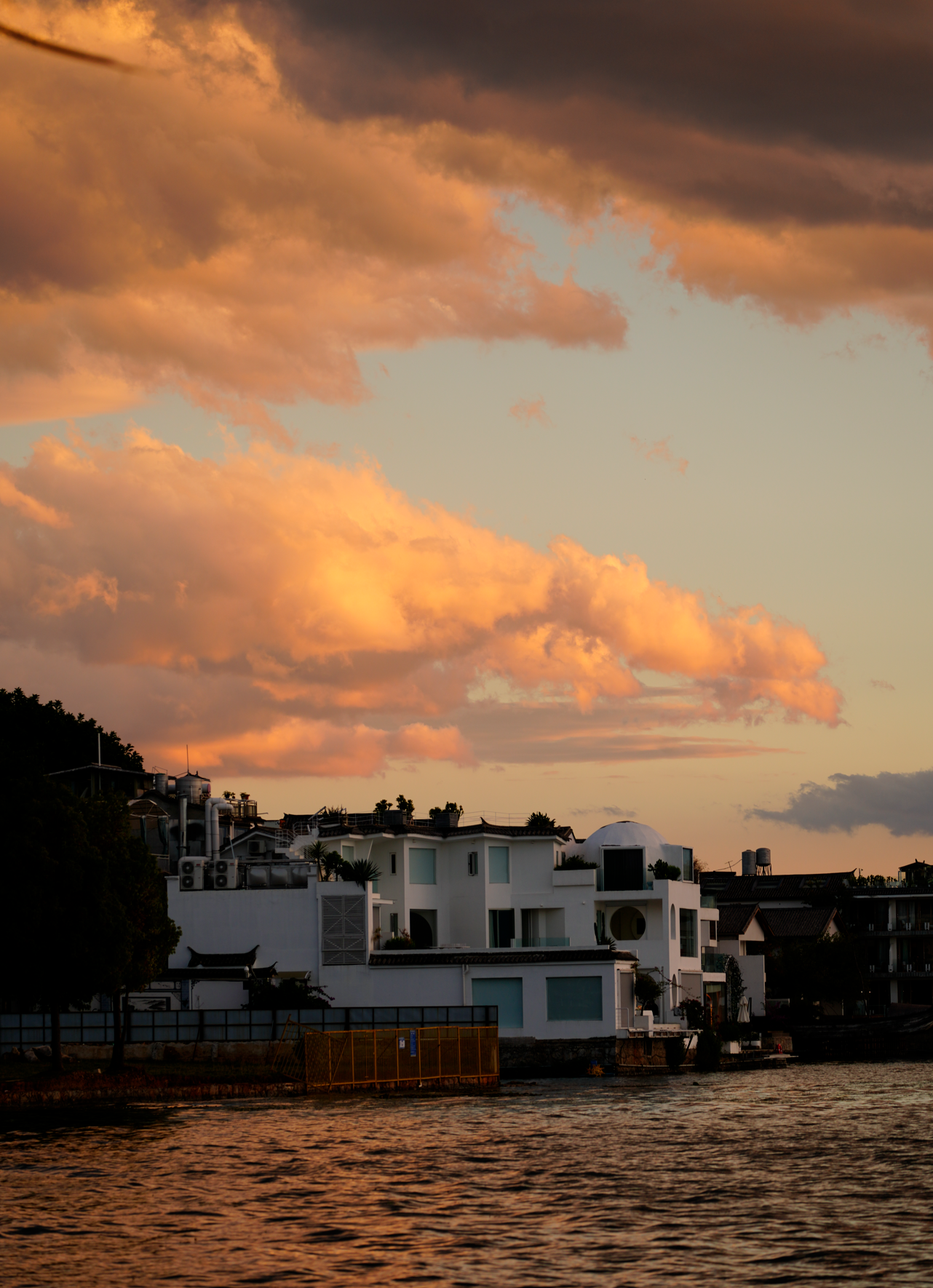 洱海日落 洱海日落